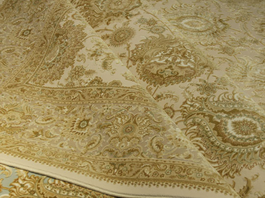 Orient: Viscose and acrylic classical patterned machine made rugs