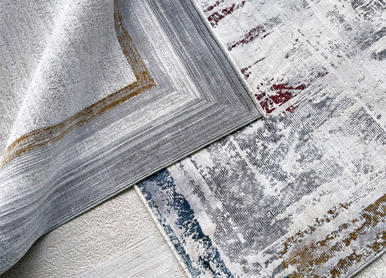 Milano: Soft Textured Modern Machine Made Rugs With High Weaving Density