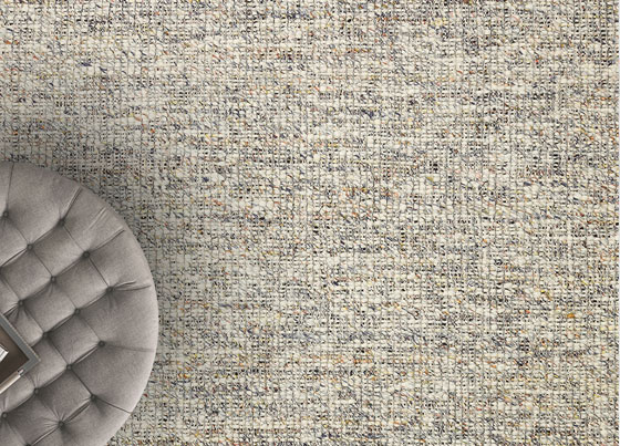 Agra: Sport And Modern Hand-Woven Rugs With Thick Braids 