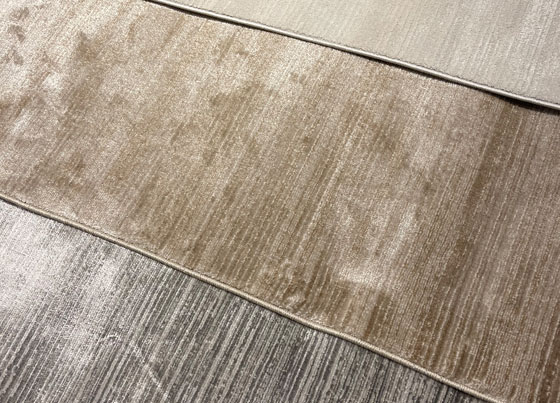 Lisbon New: Modern Machine Made Rugs Shines With Metallic Design Details