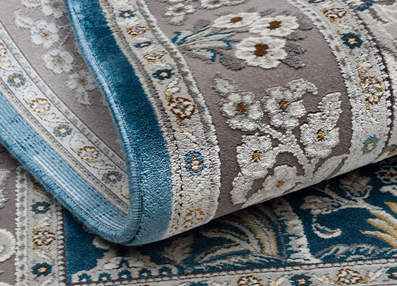 Palmira Seccade: Akrilik ve Viskon ile Üretilen Yüksek Dokuma Sıklığına Sahip Şık Makine Halısı